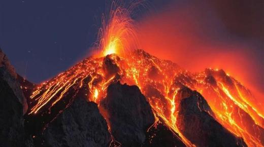 Iyini incazelo ye-volcano ephusheni ngu-Ibn Sirin?