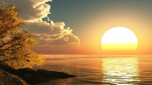 Tumačenje viđenja izlaska sunca u snu od Ibn Sirina