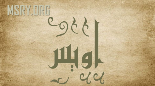 Quid scis de significatione nominis Oweis in lingua Arabica?
