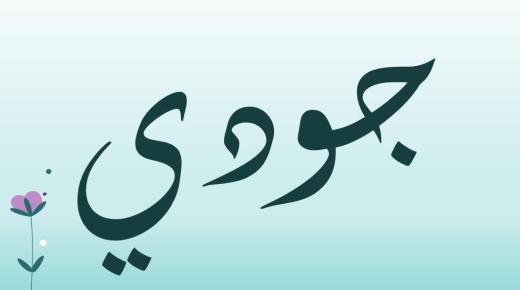 मनोविज्ञान और कुरान में जूडी के नाम का क्या अर्थ है?