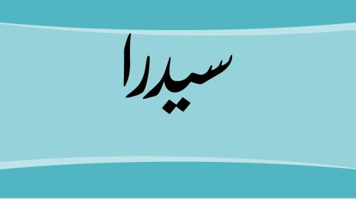 भाषा में सिदरा नाम का अर्थ, इसकी व्यक्तिगत विशेषताएं और नामकरण पर इस्लामी नियम