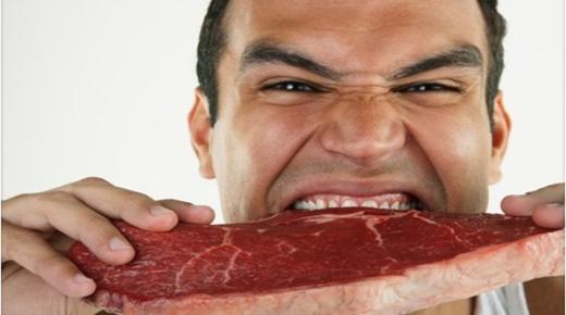 تفسير حلم أكل لحم الانسان في المنام لابن سيرين